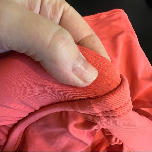 Coco Rave body contouring one piece swimsuit, orange, full coverage overskirt M - Picture 16 of 16